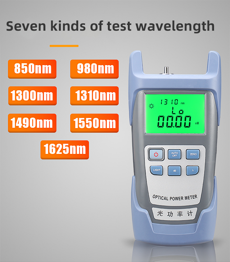 Fiber Optical Power Meter High Quality 2-year warranty Replace New One Only