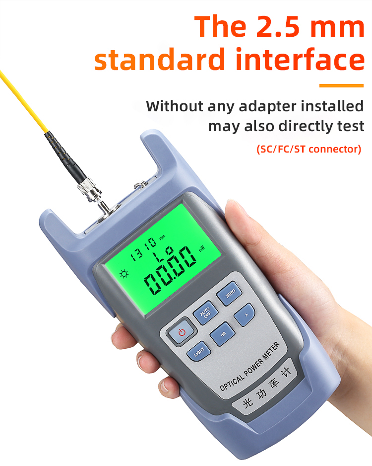 Fiber Optical Power Meter High Quality 2-year warranty Replace New One Only