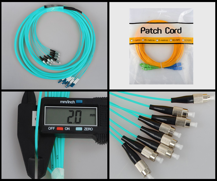 Fiber Optic Patch Cord Bundle Patch Cord MM OM3 2-24 Core_4