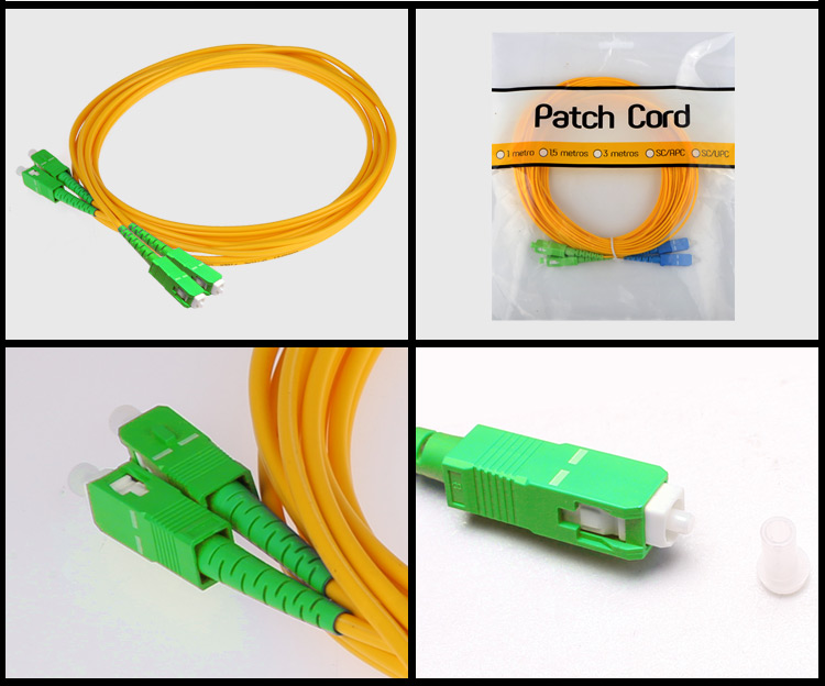 Fiber Optic Patch Cord SC_APC-SC_APC SM DX_4