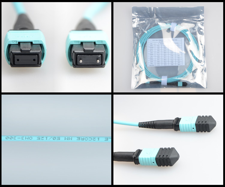 Fiber patch cord 12 CORE MPO-MTP MM OM3_4