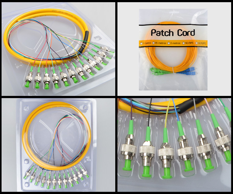 Fiber patch cord Pigtail 12 Core FC_APC SM_4