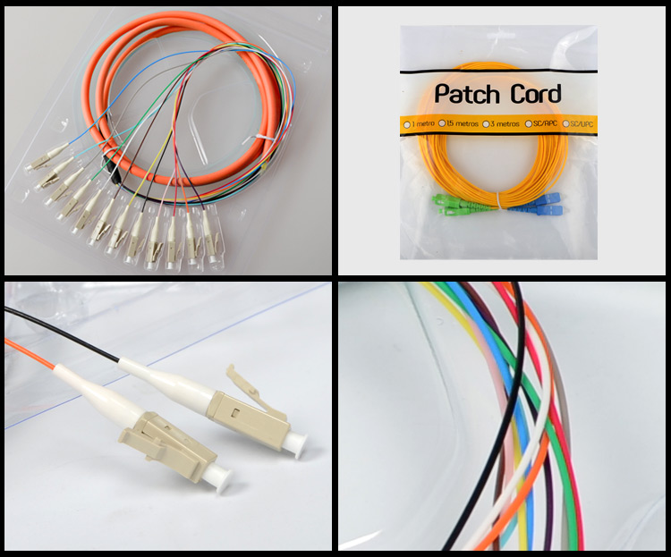 Fiber patch cord Pigtail 12 Core LC_UPC MM OM1_4