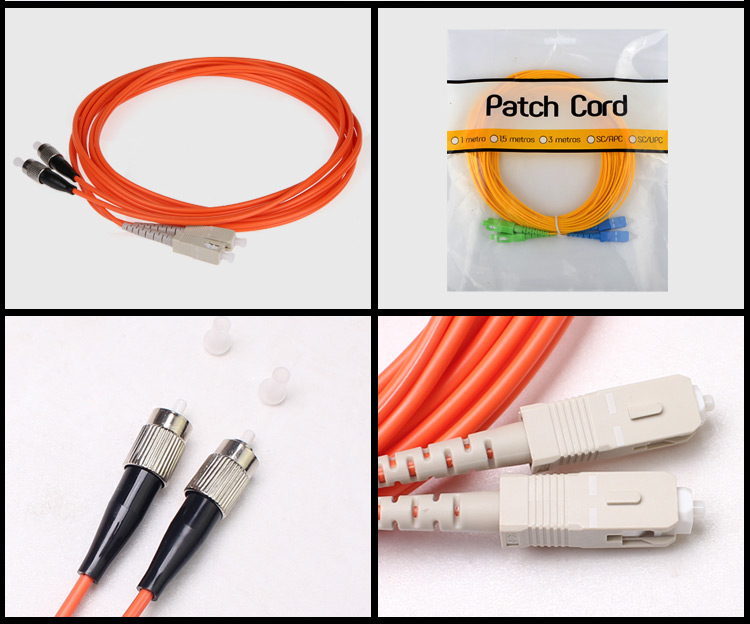 Fiber patch cord SC_UPC-FC_UPC MM OM1 DX_4
