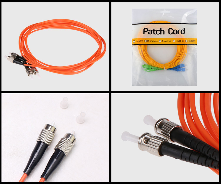 Fiber patch cord ST_UPC-FC_UPC MM OM1 DX_4