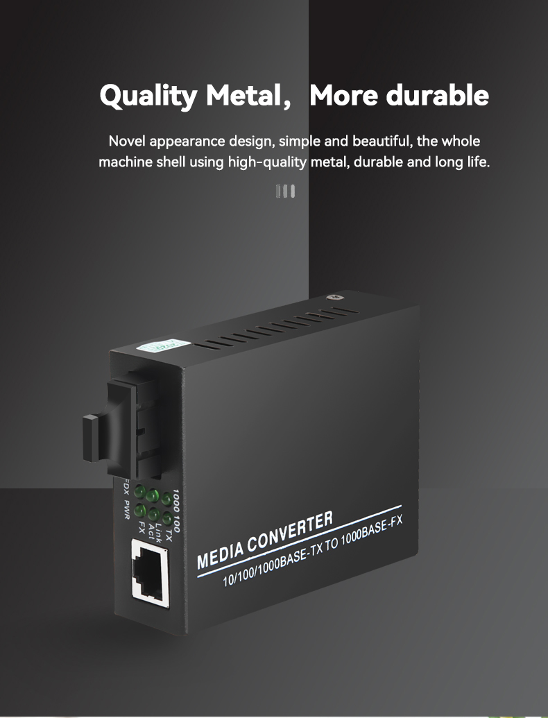 optical fiber transceiver GM-03 Gigabit multimode dual fiber-8
