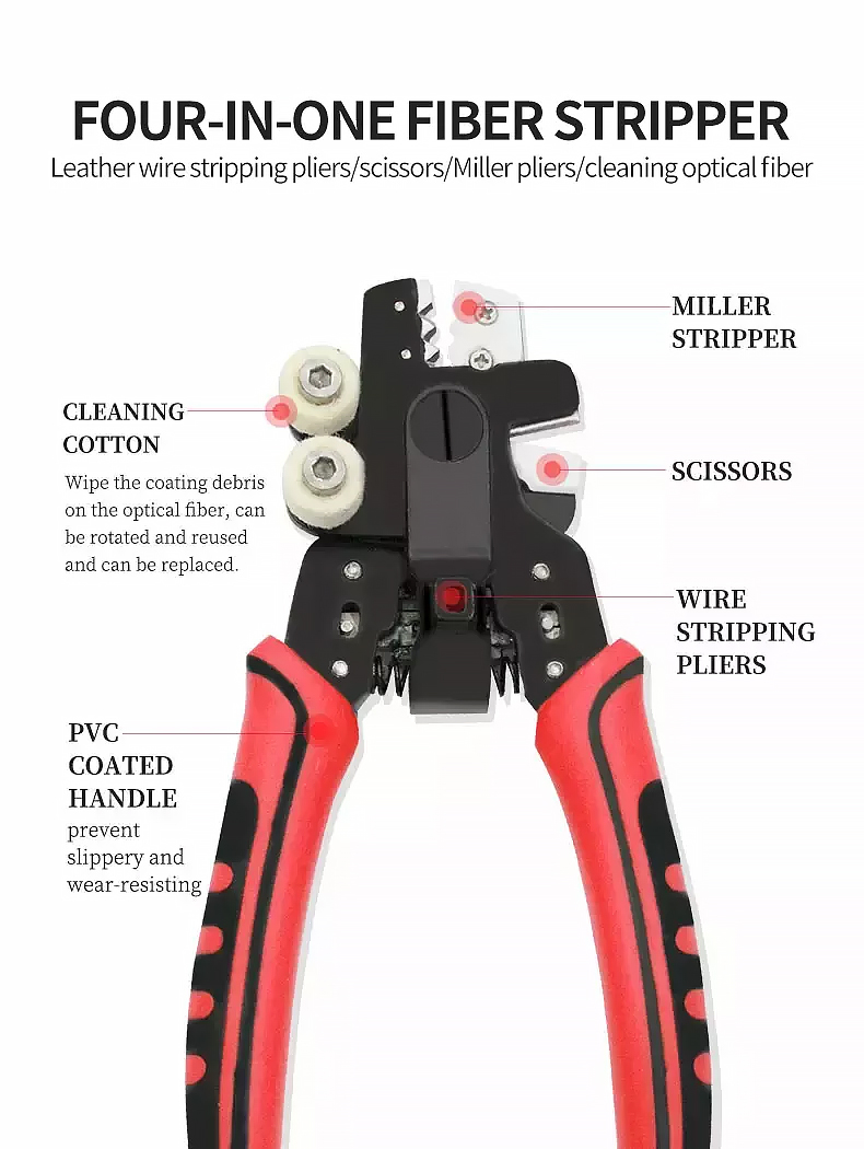 Fiber Cable Stripper Wire Stripping Plier Prices & Spec Miller